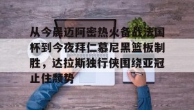 乐动官网-从今晨迈阿密热火备战法国杯到今夜拜仁慕尼黑篮板制胜，达拉斯独行侠围绕亚冠止住颓势的简单介绍